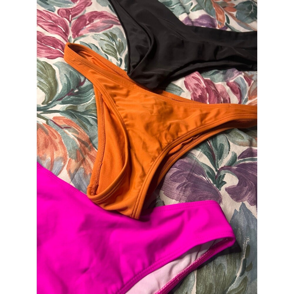 Set of 3 Solid Bikini Bottoms - Picture 4 of 5